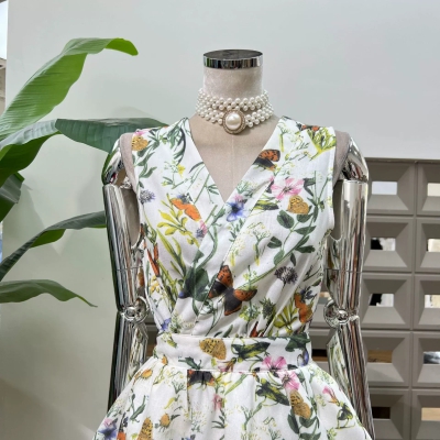 dongguan dress factory, dongguan dress floral dress supplier