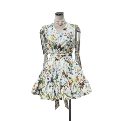 dongguan dress factory, dongguan dress floral dress supplier