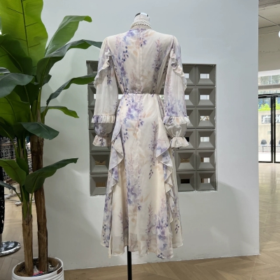 dongguan dress factory, dongguan dress  floral dress  supplier