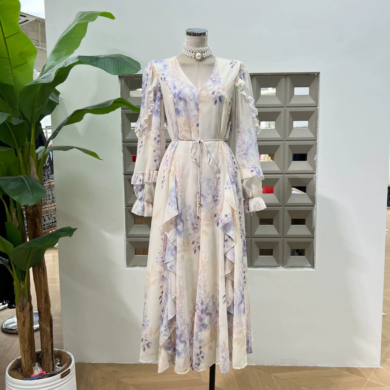dongguan dress factory, dongguan dress  floral dress  supplier