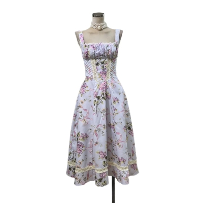 dongguan dress factory, dongguan dress  floral dress  supplier