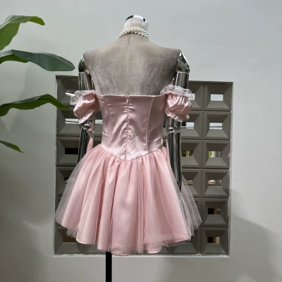 dongguan dress factory, dongguan dress satin dress supplier