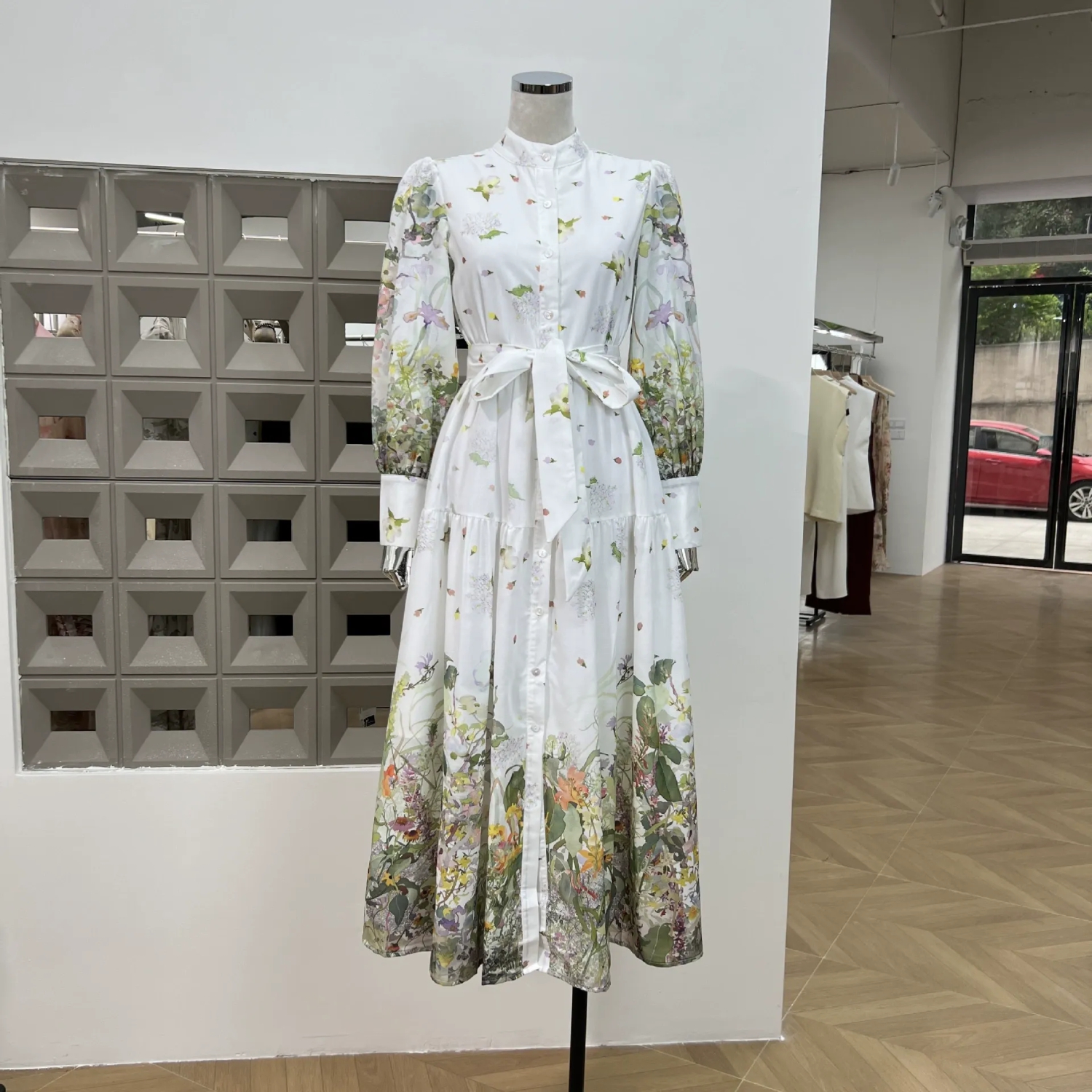dongguan dress factory, dongguan dress floral dress supplier