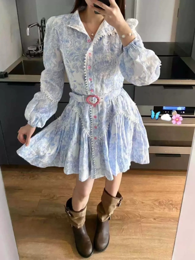 dongguan dress factory, dongguan dress floral dress supplier