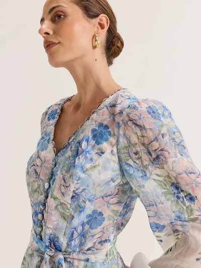 dongguan dress factory, dongguan dress floral dress supplier