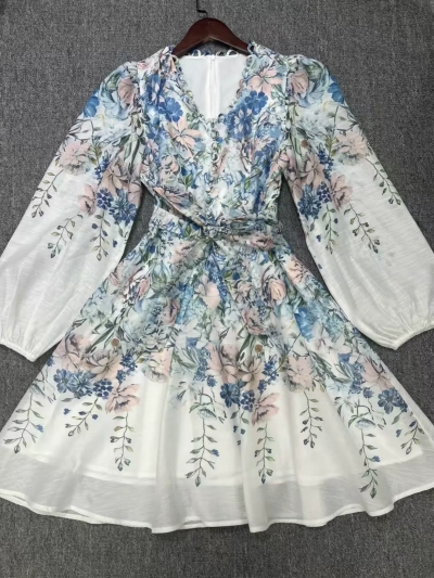 dongguan dress factory, dongguan dress floral dress supplier