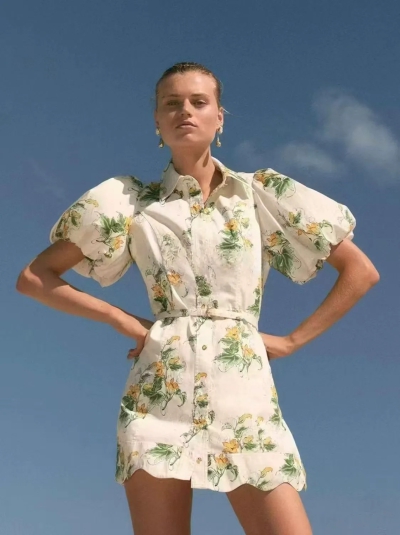 dongguan dress factory, dongguan dress floral dress supplier