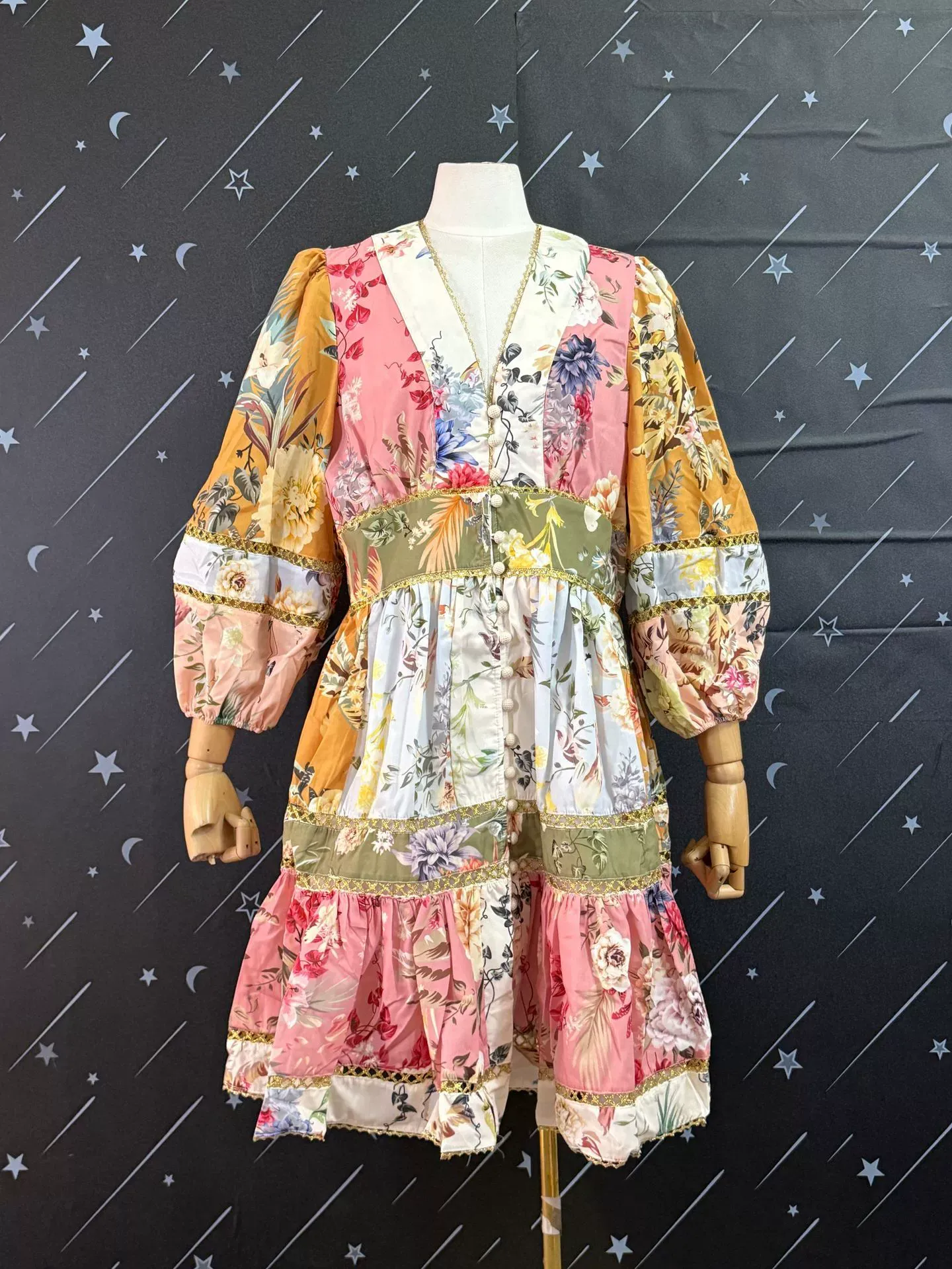 dongguan dress factory, dongguan dress floral dress supplier