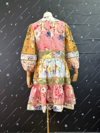 dongguan dress factory, dongguan dress floral dress supplier