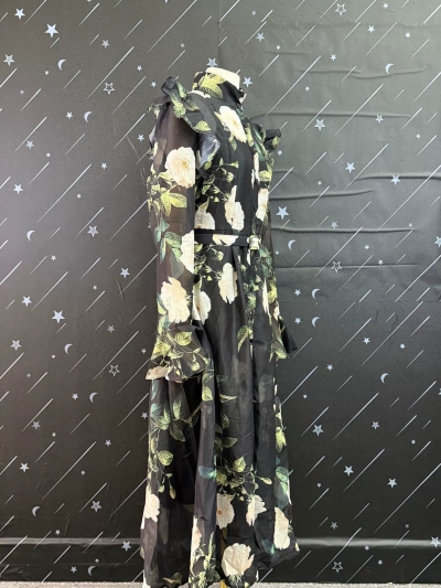 dongguan dress factory, dongguan dress floral dress supplier