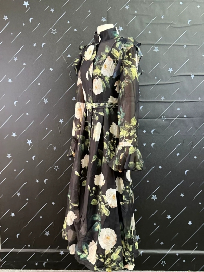 dongguan dress factory, dongguan dress floral dress supplier