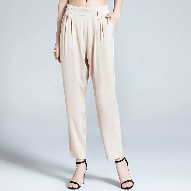 dongguan womenwear factory, dongguan womenwear  silk pants  supplier