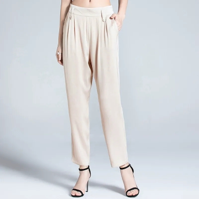 dongguan loungewear factory, dongguan loungewear silk pants  supplier
