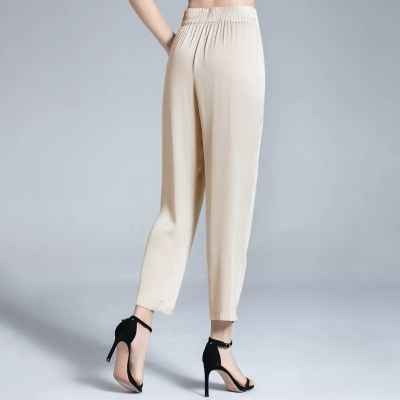 dongguan womenwear factory, dongguan womenwear  silk pants  supplier