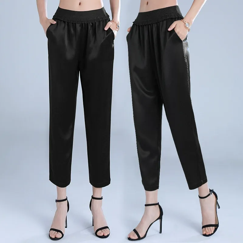 dongguan womenwear factory, dongguan womenwear silk pants supplier
