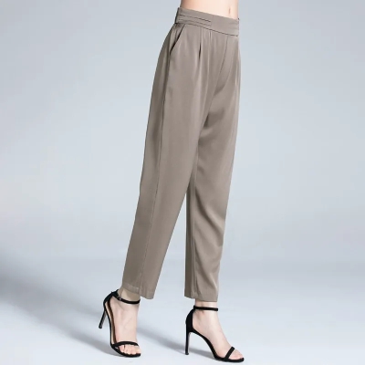 dongguan womenwear factory, dongguan womenwear  silk pants  supplier