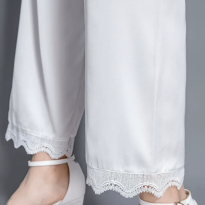 dongguan womenwear factory, dongguan womenwear  silk pants  supplier