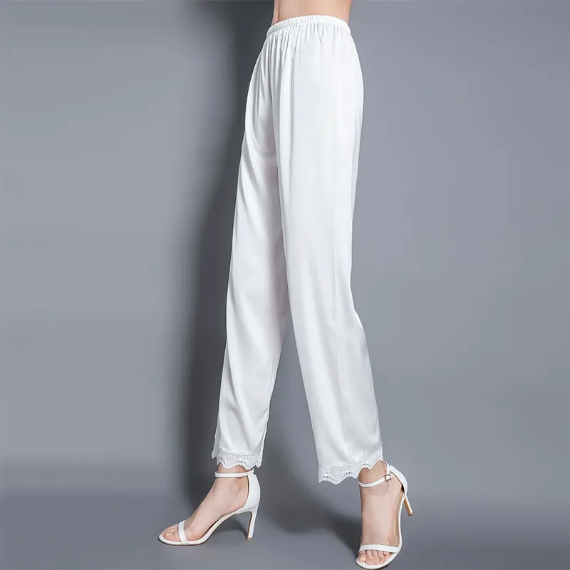 dongguan womenwear factory, dongguan womenwear  silk pants  supplier