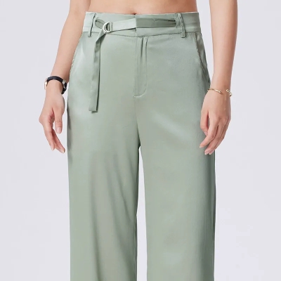 dongguan womenwear factory, dongguan womenwear silk pants supplier