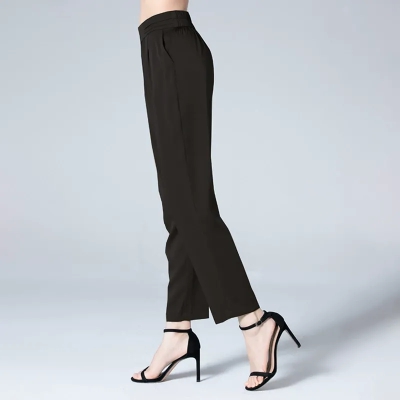 dongguan womenwear factory, dongguan womenwear  silk pants  supplier