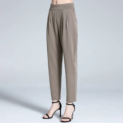 dongguan womenwear factory, dongguan womenwear  silk pants  supplier