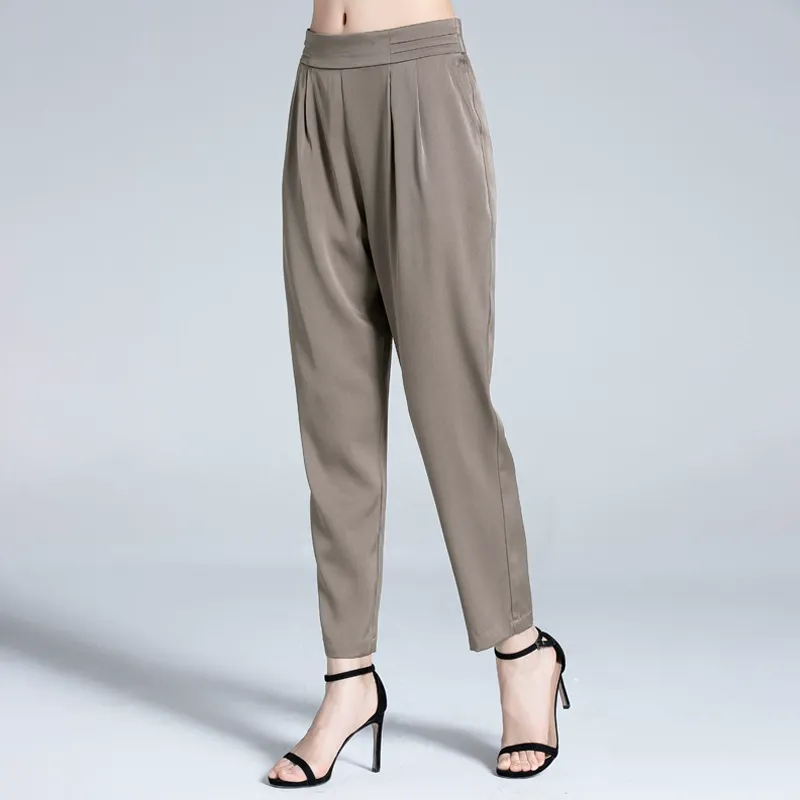 dongguan womenwear factory, dongguan womenwear  silk pants  supplier