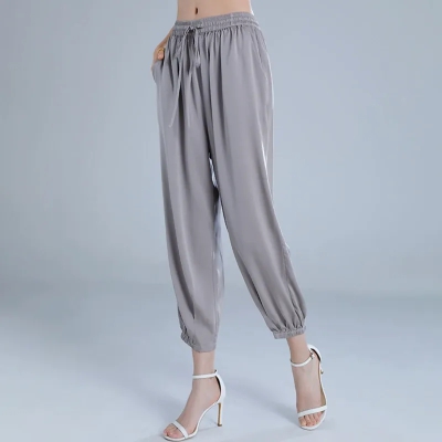 dongguan womenwear factory, dongguan womenwear  silk pants  supplier