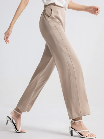dongguan womenwear factory, dongguan womenwear silk pants  supplier