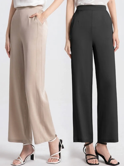 dongguan womenwear factory, dongguan womenwear  silk pants  supplier