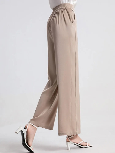 dongguan womenwear factory, dongguan womenwear  silk pants  supplier
