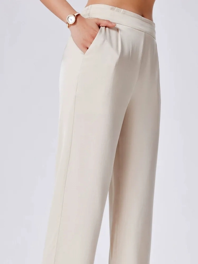 dongguan womenwear factory, dongguan womenwear silk pants  supplier