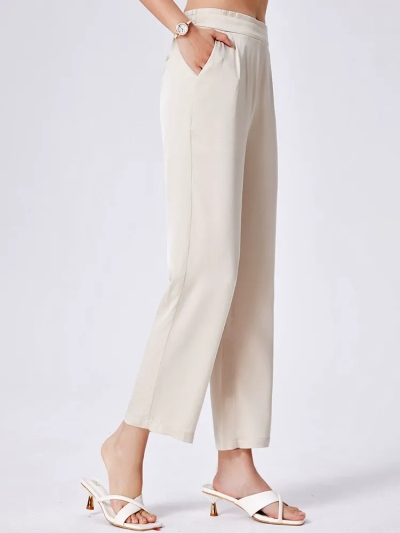 dongguan womenwear factory, dongguan womenwear  silk pants  supplier