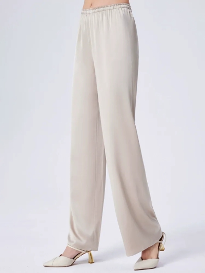 dongguan womenwear factory, dongguan womenwear  silk pants  supplier