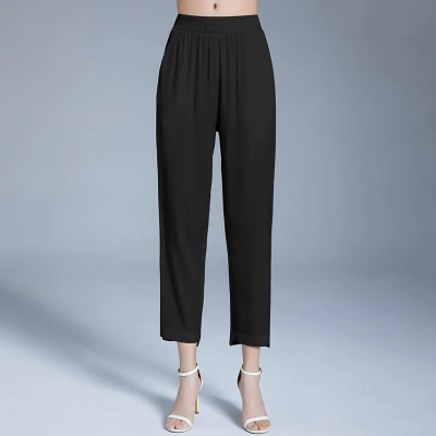 dongguan womenwear factory, dongguan womenwear silk pants supplier