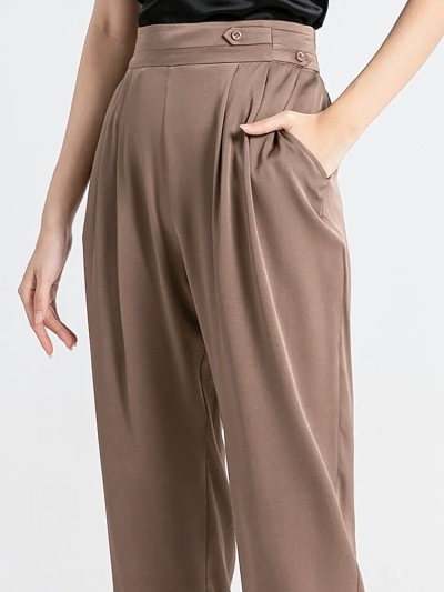 dongguan womenwear factory, dongguan womenwear silk pants  supplier