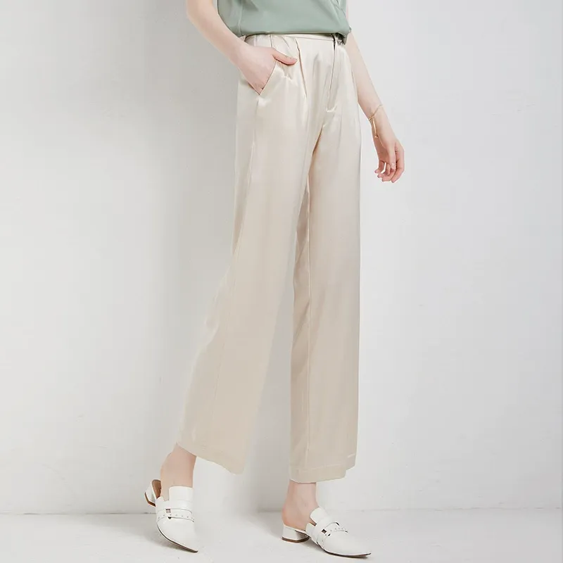 dongguan womenwear factory, dongguan womenwear  silk pants  supplier