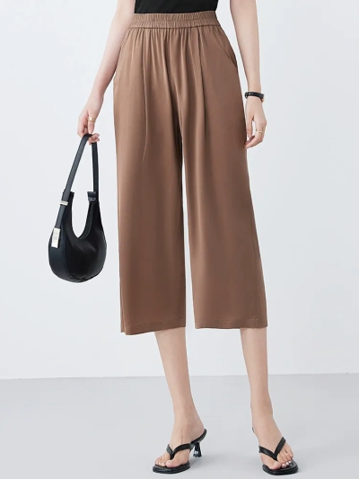 dongguan womenwear factory, dongguan womenwear silk pants supplier