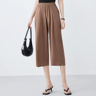 dongguan womenwear factory, dongguan womenwear silk pants supplier