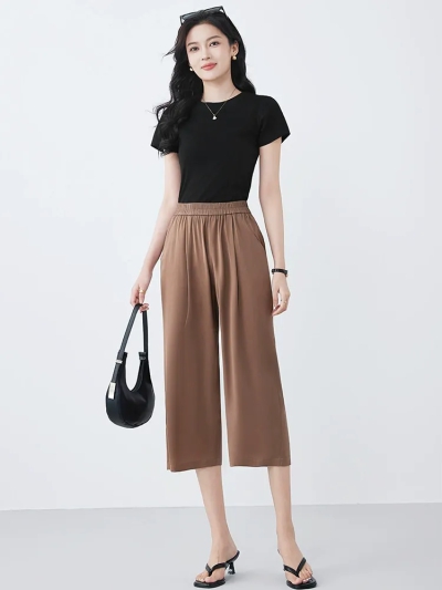 dongguan womenwear factory, dongguan womenwear silk pants supplier