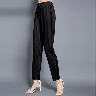 dongguan womenwear factory, dongguan womenwear  silk pants  supplier