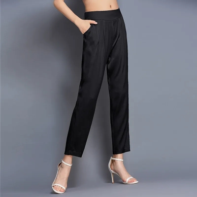 dongguan womenwear factory, dongguan womenwear silk pants supplier