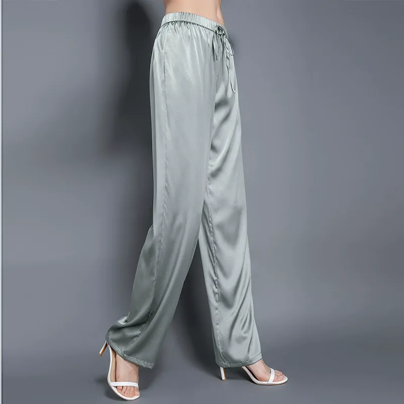 dongguan womenwear factory, dongguan womenwear  silk pants  supplier