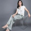 dongguan womenwear factory, dongguan womenwear silk pants  supplier