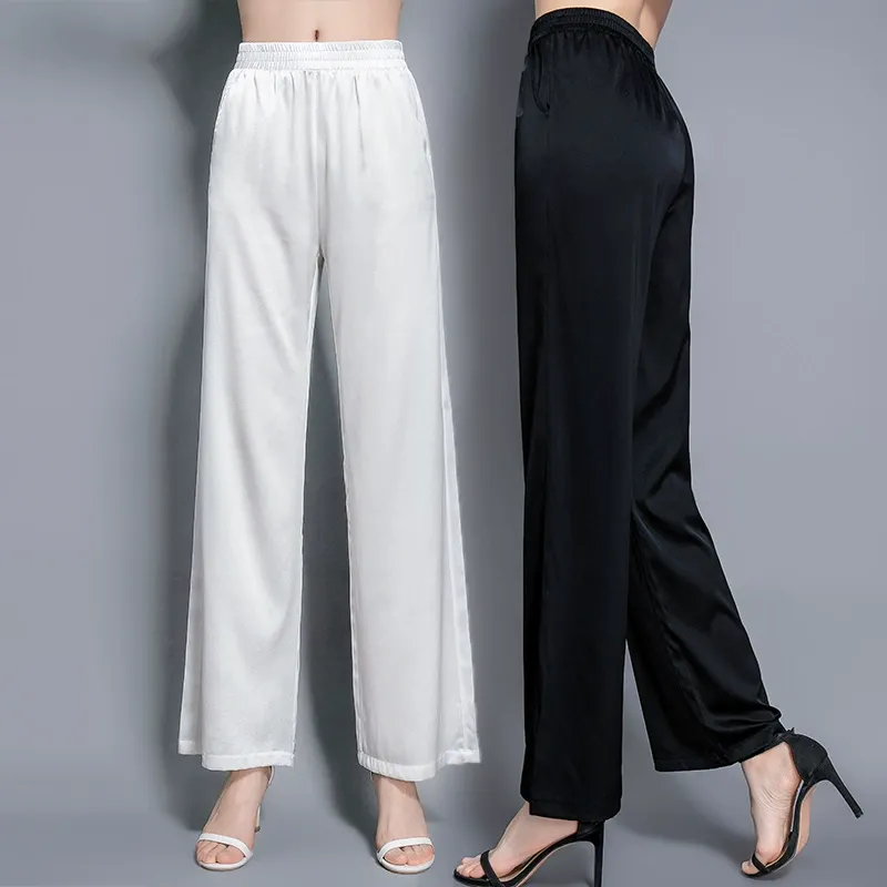 dongguan womenwear factory, dongguan womenwear silk pants supplier