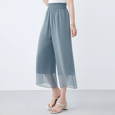 dongguan womenwear factory, dongguan womenwear  silk pants  supplier