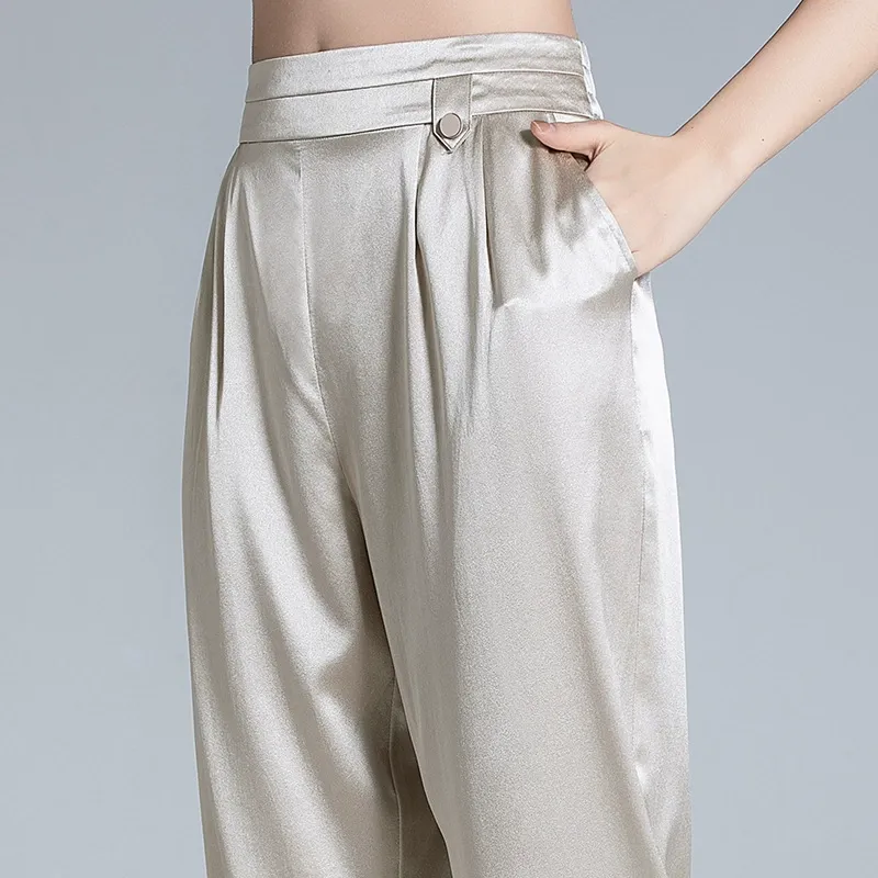 dongguan womenwear factory, dongguan womenwear  silk pants  supplier