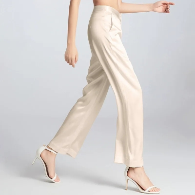 dongguan womenwear factory, dongguan womenwear  silk pants  supplier