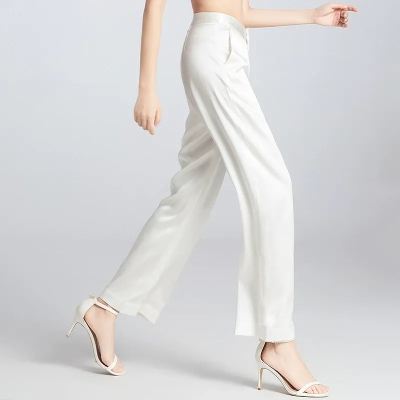 dongguan womenwear factory, dongguan womenwear silk pants  supplier