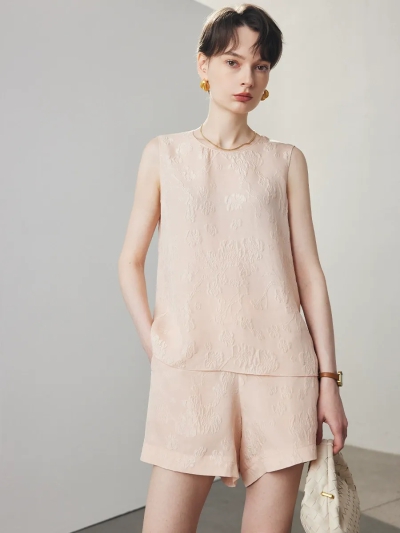 dongguan womenwear factory, dongguan womenwear silk top  supplier