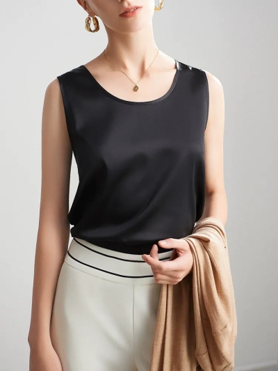dongguan womenwear factory, dongguan womenwear  silk top  supplier